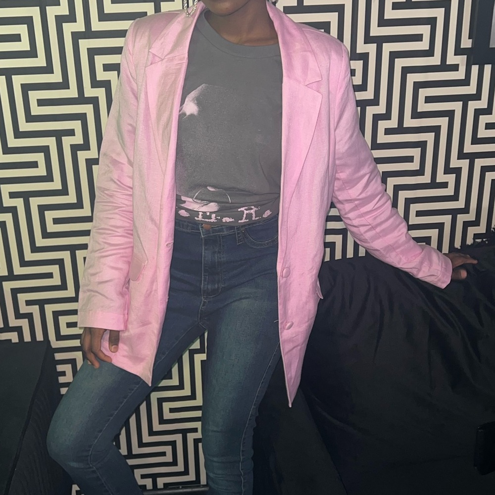 Pink Blazer